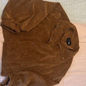 Brown sway jacket